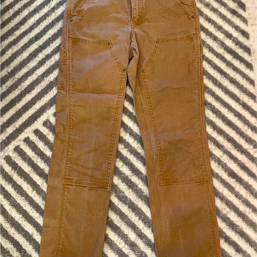 Carhartt Double Knee Carpenter Pants Size 8 Slim